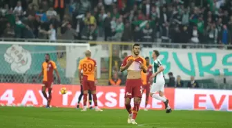 Spor Toto Süper Lig: Bursaspor: 2 - Galatasaray: 1 (İlk Yarı)