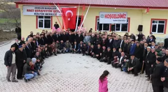 İlk Kültür Merkezi Akbelen'de Açıldı