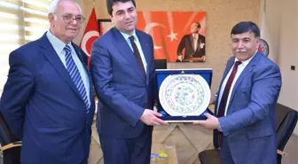 DP Genel Başkanı Gültekin Uysal'dan Başkan Mustafa Koca'ya Destek Ziyareti