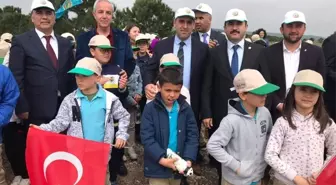 Biga'da İki Bin Fidan Toprakla Buluştu