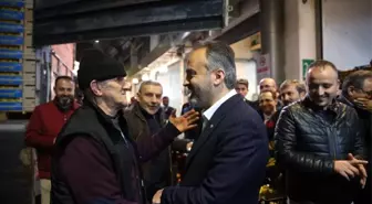 Hal Esnafı Başkan Aktaş'ı Alkışlarla Karşıladı