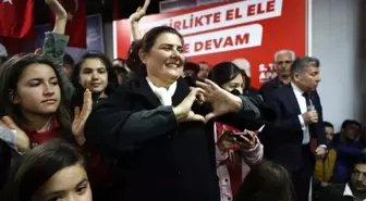 Özlem Çerçioğlu'ndan Bozdoğan'da Miting Gibi Açılış