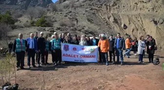 Şebinkarahisar'da 'Adalet Ormanı' Kuruldu