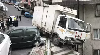 Şişli'de Trafik Kazası