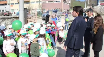 Yığılca'da 300 Fidan Toprakla Buluştu