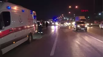 Tem Otoyolu'nda Trafik Kazası: 4 Yaralı