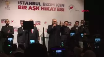 Binali Yıldırım Ataşehir'de Servisçilere Hitap Etti