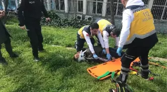 Yaralı Motosiklet Sürücüsü: Ben İyiyim Ambulans Başka Hastalara Gitsin