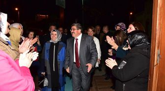 Başkan Can'a Osmangazi Mahallesinde Coşkulu Karşılama