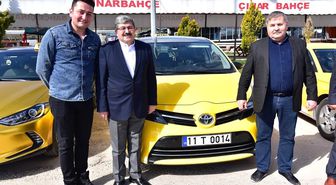 Bilecik'te Taksiler Artık T Plaka Oldu