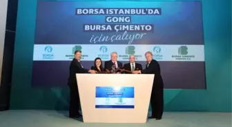 Borsa İstanbul’da gong Bursa Çimento için çaldı