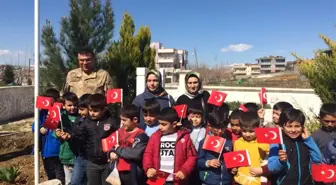 Kahtalı Minikler Şehit Ağabeylerini Unutmadı