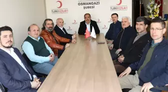 Kızılay Osmangazi'ye Ziyaretler Sürüyor