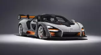 Lego'nun İnşa Ettiği Mclaren Senna, Orijinalinden Daha Ağır