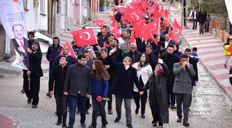 AK Parti'den Cumhuriyet ve İstiklal Mahallesi'nde Gövde Gösterisi