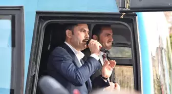 Bakan Kurum'dan Başkan Adayı Yıldız'ın Kentsel Dönüşüm Projesine Destek