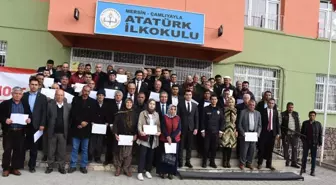 Çamlıyayla'da İyi Tarım Uygulamaları ve Arıcılık Kurslarını Tamamlayanlar Sertifikalarını Aldı