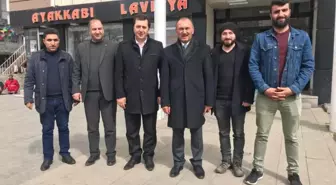 Erzurum İha Bölge Müdürü Türkez'den Başkan Köksoy'a Ziyaret