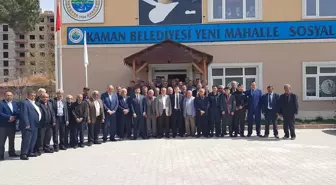 Kaman'da Muhtarlara Veda Yemeği