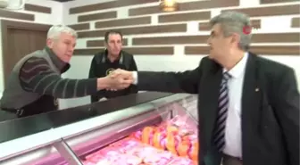 DSP Küçükçekmece Belediye Başkan Adayı Birkan Duran, Esnafı Ziyaret Etti