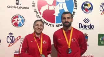 Karatede Aktaş ve Çoban'ın Avrupa Şampiyonluğu Gururu