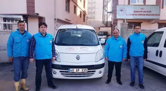 Kırşehir'de Küpe ve Aşı İşlemleri İçin Yeni Araç