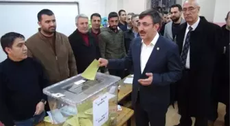 AK Parti Genel Başkan Yardımcısı Yılmaz, Oyunu Bingöl'de Kullandı