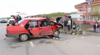 Samsun 'Da Oy Kullanma Dönüşü Kaza 7 Yaralı