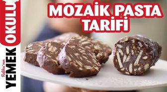 1 Dakikada Mozaik Pasta Tarifi