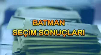 Batman Seçim Sonuçları: 31 Mart Batman Yerel Seçim Sonuçları