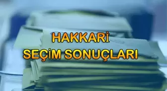 Hakkari Seçim Sonuçları: 31 Mart Hakkari Yerel Seçim Sonuçları