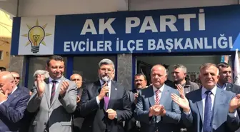 Özkaya, Evciler Halkına Teşekkür Etti