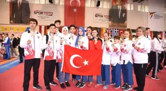 Avrupa Taekwondo Şampiyonası'na 8 Madalyalı Başlangıç