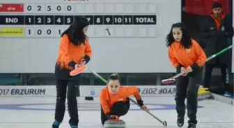 Erzurum'da Curling Heyecanı