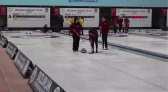 Spor Erzurum'da Curling Heyecanı