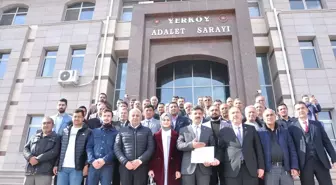 Yerköy Belediye Başkanı Ferhat Yılmaz, Mazbatasını Aldı