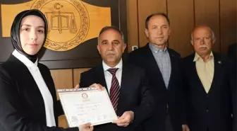 Başkan Akyol Mazbatasını Aldı