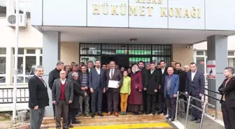 Ağın Belediye Başkanı Ali Uslu, Mazbatasını Aldı