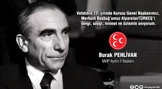 Aydın Mhp, Başbuğ Alparslan Türkeş'i Andı