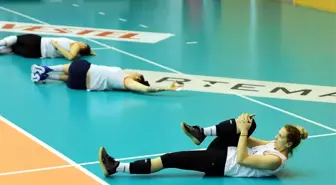 Eczacıbaşı Vitra, Galatasaray Maçı Hazırlıklarını Sürdürdü