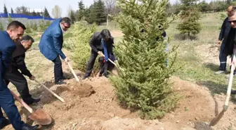 Sağlık Merkezi Bahçesine 205 Fidan Dikildi