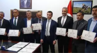 Simavlı Başkanlar, Mazbatalarını Aldı