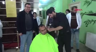 Şırnak Silopi'de Engellilere Ücretsiz Tıraş