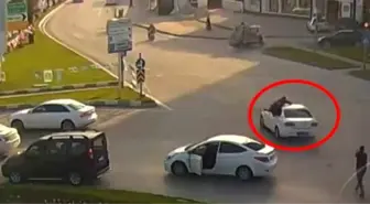 Uçan Polisin, Torbacılara Geçit Vermediği Anlar Kameraya Yansıdı