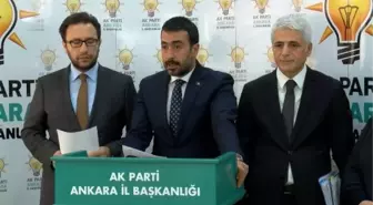 AK Parti'li Özcan: Ankara'da 12 Bin 180 Sandığın Sayımı İçin Müracaat Ettik