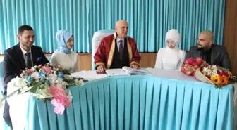 Bayburt Belediye Başkanı Pekmezci İlk Nikahını Kıydı