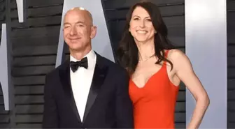 Jeff Bezos ile Roman Yazarı Eşi MacKenzie Bezos 35 Milyar Dolarlık Anlaşmayla Boşandı