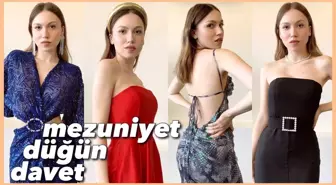 Sizin Seçtiğiniz Kıyafetleri Kombinledim ?? Mezuniyet, Düğün, Davet, Parti..