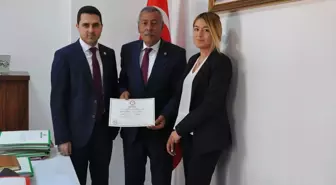 Keskin Belediye Başkanı Alsancak Mazbatasını Aldı