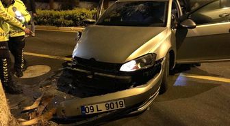 Kuşadası'nda Trafik Kazası; 1 Yaralı